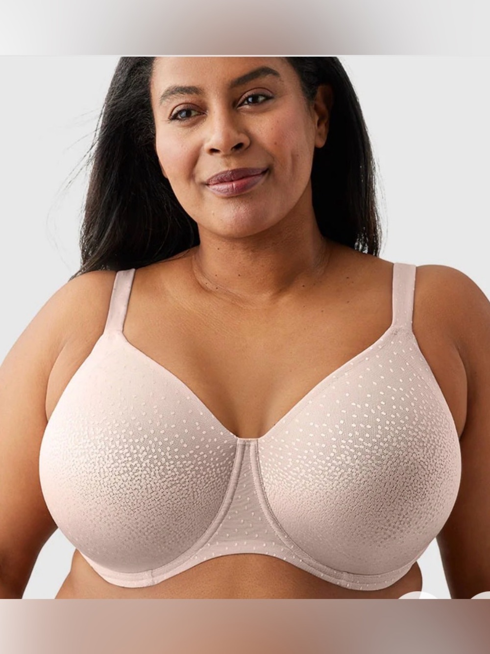 WACOAL BACK APPEAL 38H CUP UNDERWIRE BRA IN BLUSH ROSE
